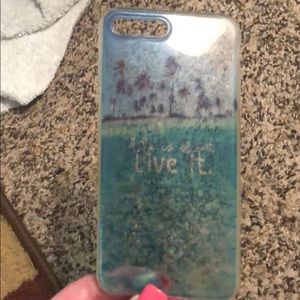 ‘Life is short live it’ iPhone 8+ case